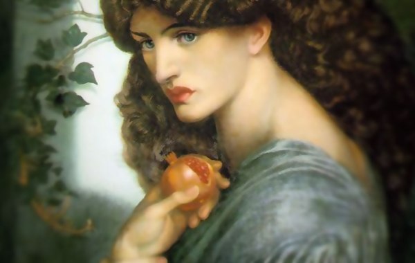 proserpine by dante gabriel rossetti